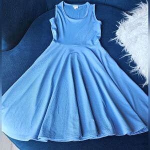 LuLaRoe Nicki Blue Dress